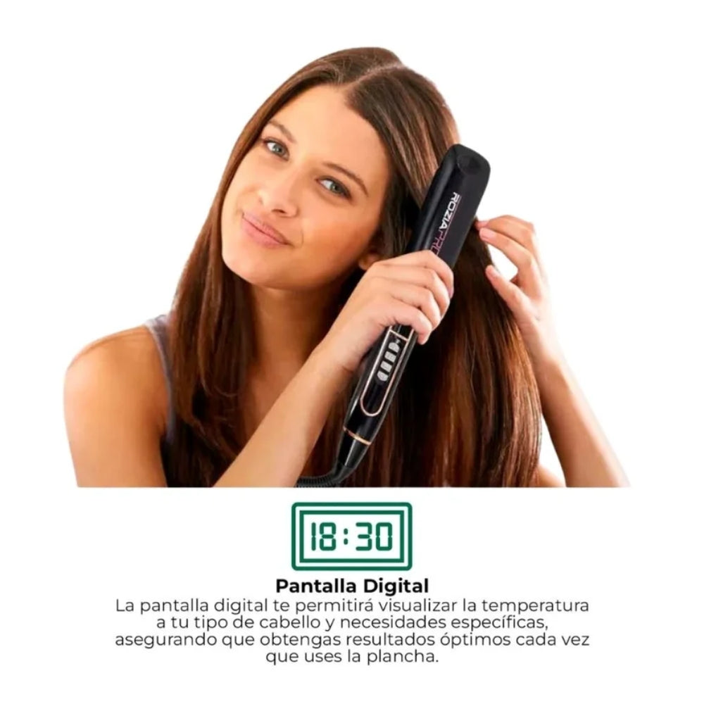 Plancha para cabello RoziaPro HR-815 Alisador profesional