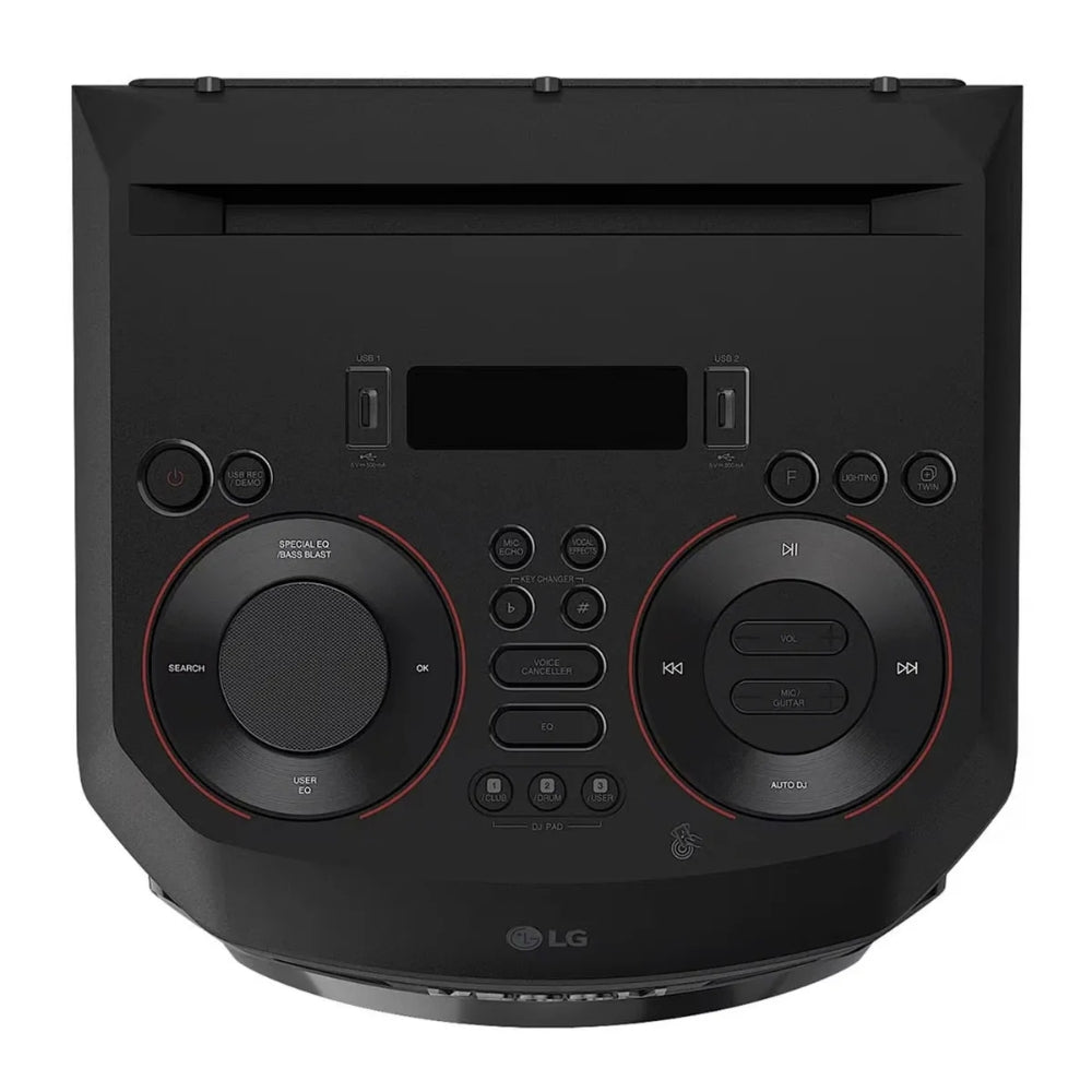 Torre de Sonido LG Xboom RNC9 1800W Multi-Bluetooth Karaoke Star + Microfono Inalámbrico