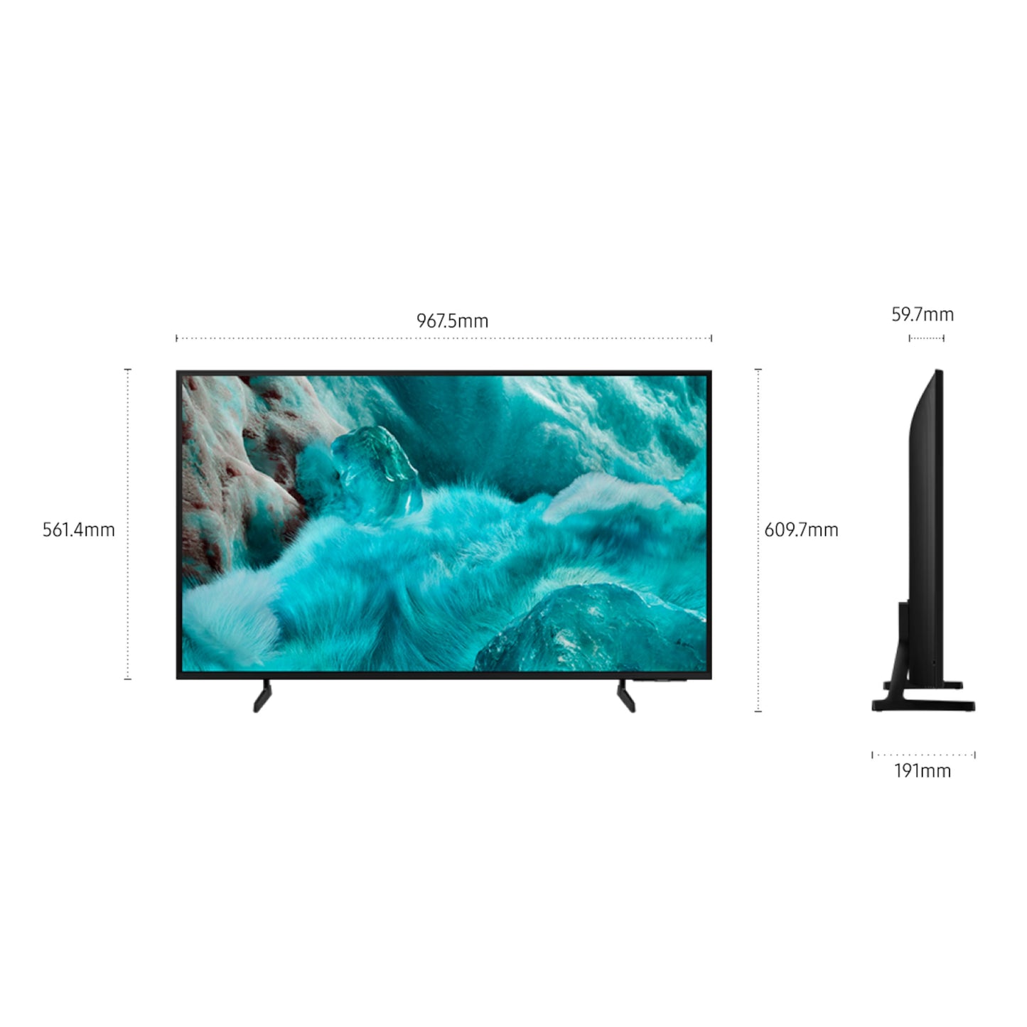 Televisor Samsung 43" QLED Q7F VISION AI SMART TV