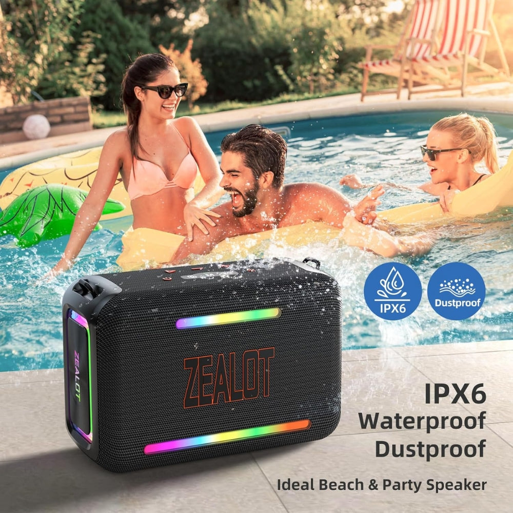 Parlante Bluetooth Zealot S95 120W Negro