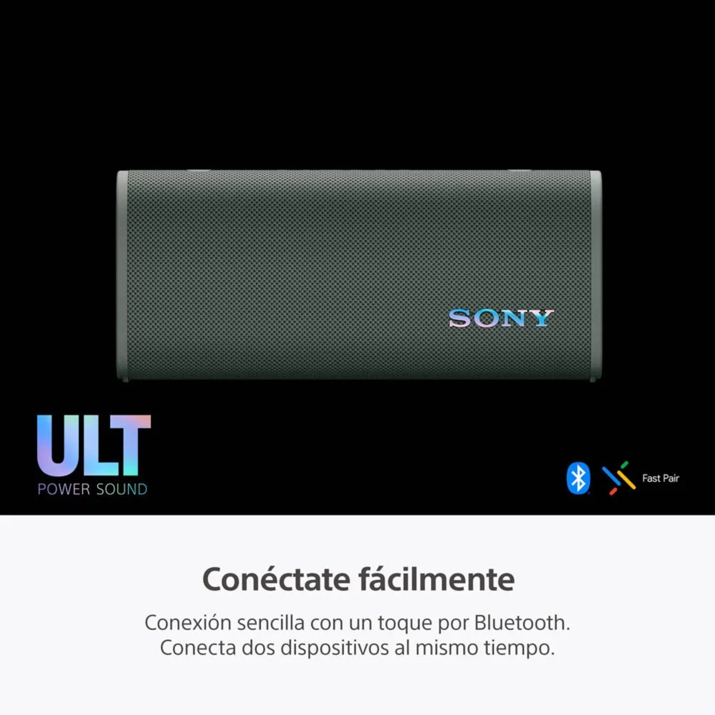 ⁠Parlante para fiesta Sony SRS-ULT30 24hrs Waterproof ULT FIELD 3 Verde
