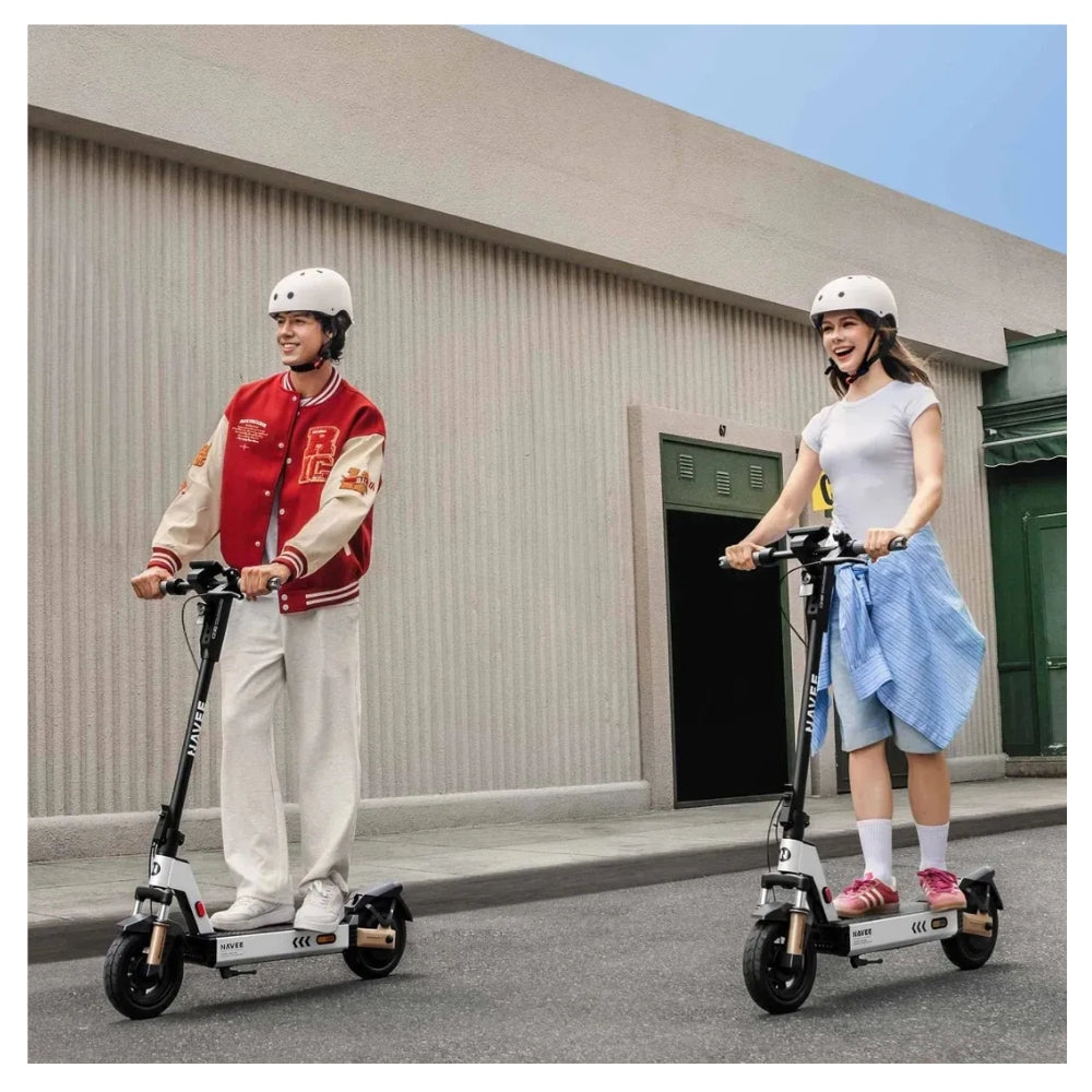 Scooter Eléctrico NAVEE G5 EU 800W, Autonomía 45 km, Suspensión Dual, Llantas Tubeless 10”