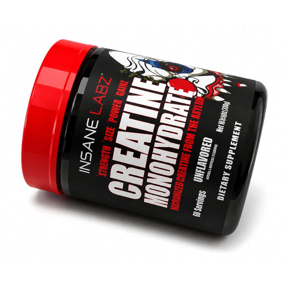 Creatina Insane Labz Monohidratada y Micronizada 300G 60 Servicios