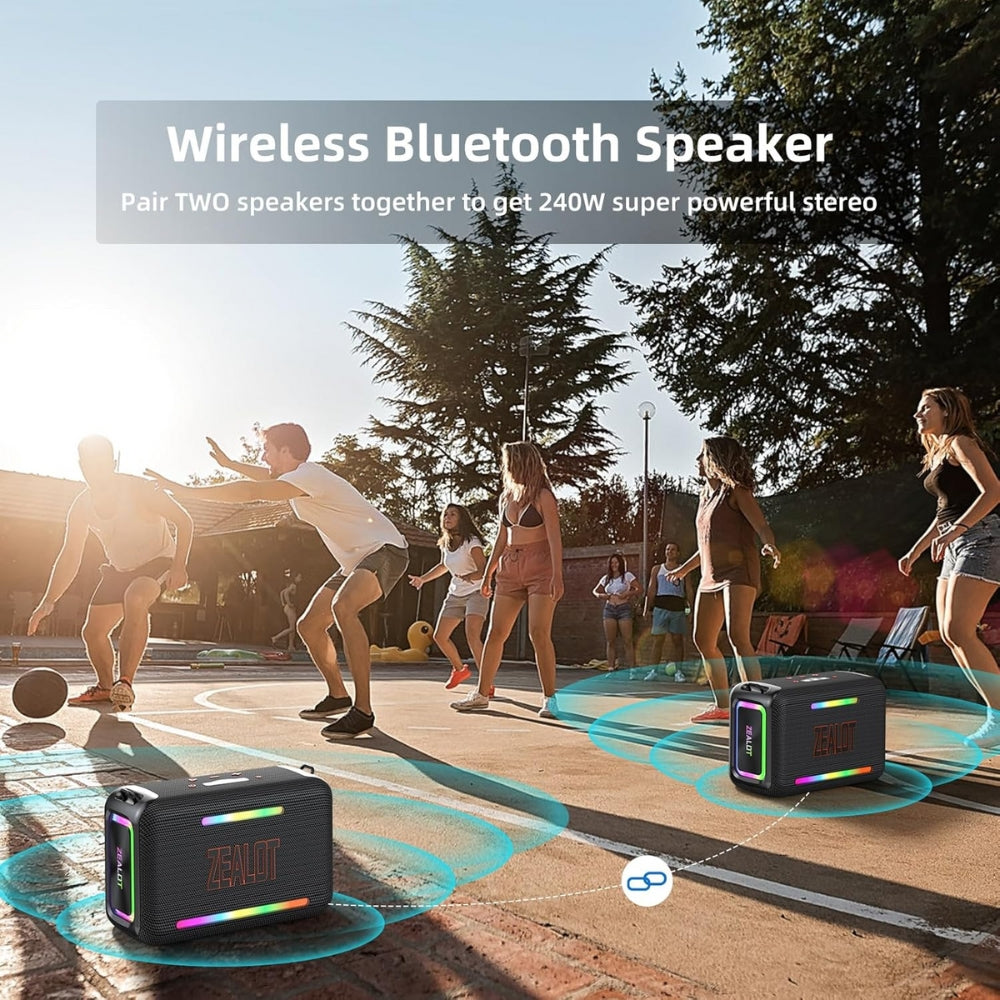 Parlante Bluetooth Zealot S95 120W Negro