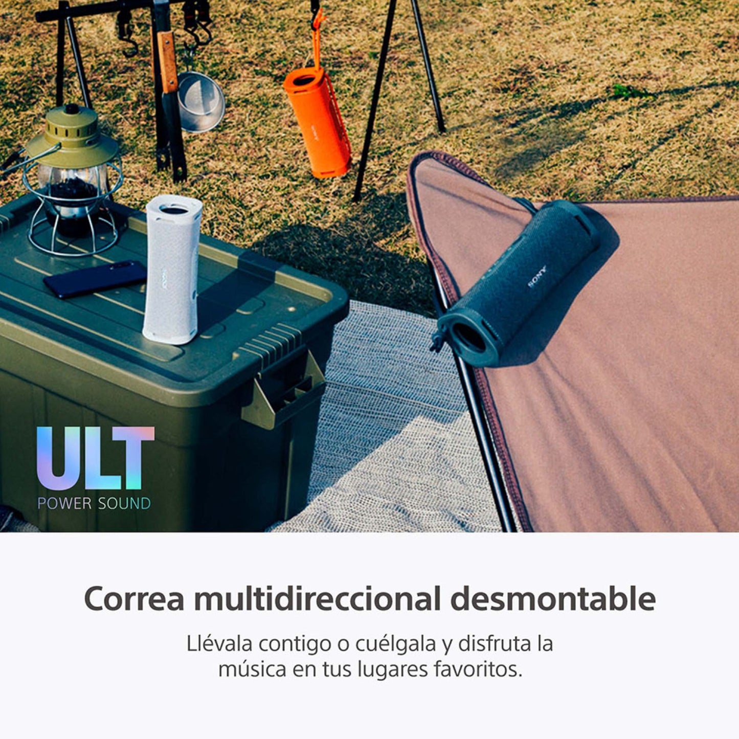 Sony Parlante Bluetooth SRS-ULT10 Portátil ULT FIELD 1 Negro