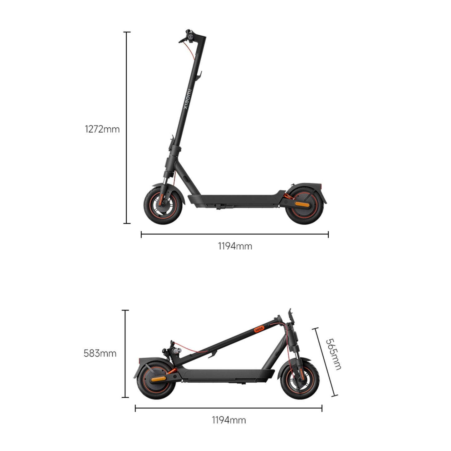 Scooter eléctrico Xiaomi 5 Max GL 10" 60 km
