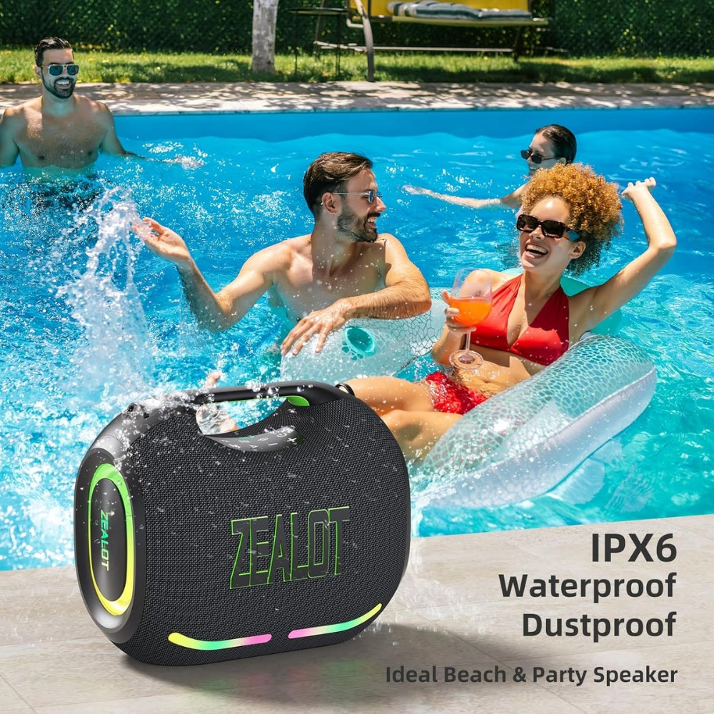 Parlante Bluetooth Zealot ZE01 120W Negro