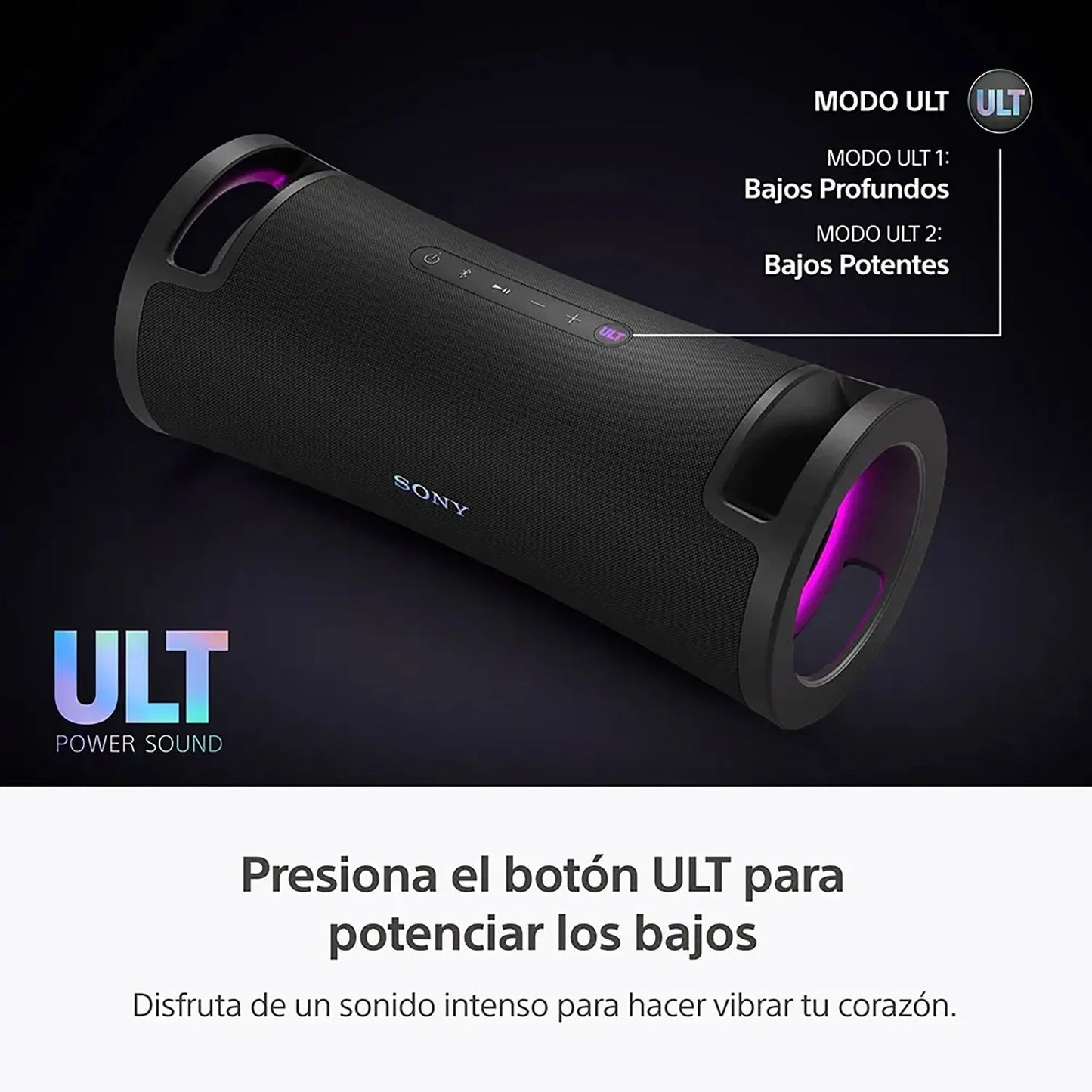 Sony Parlante Bluetooth SRS-ULT70 para fiestas ULT FIELD 7
