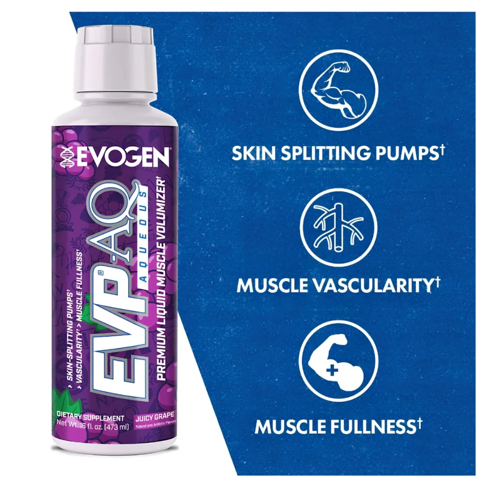Evogen EVP AQ Glicerol Pre Entreno Líquido 473ml