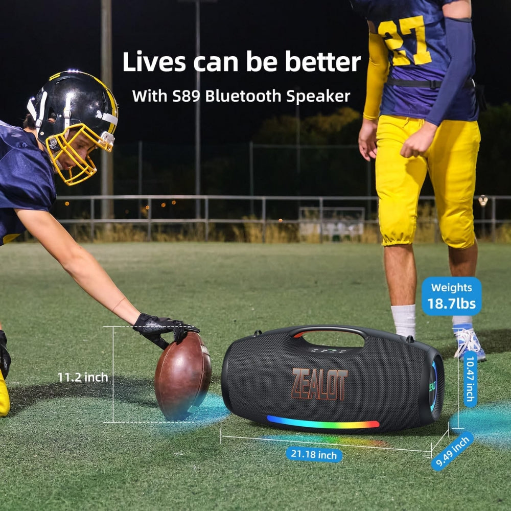 Parlante Bluetooth Zealot S89 250W Negro