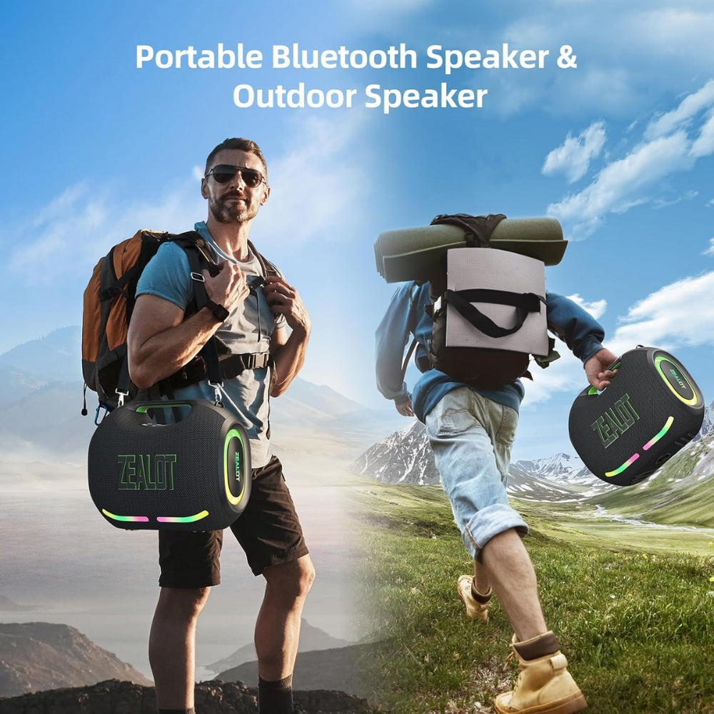 Parlante Bluetooth Zealot ZE01 120W Negro