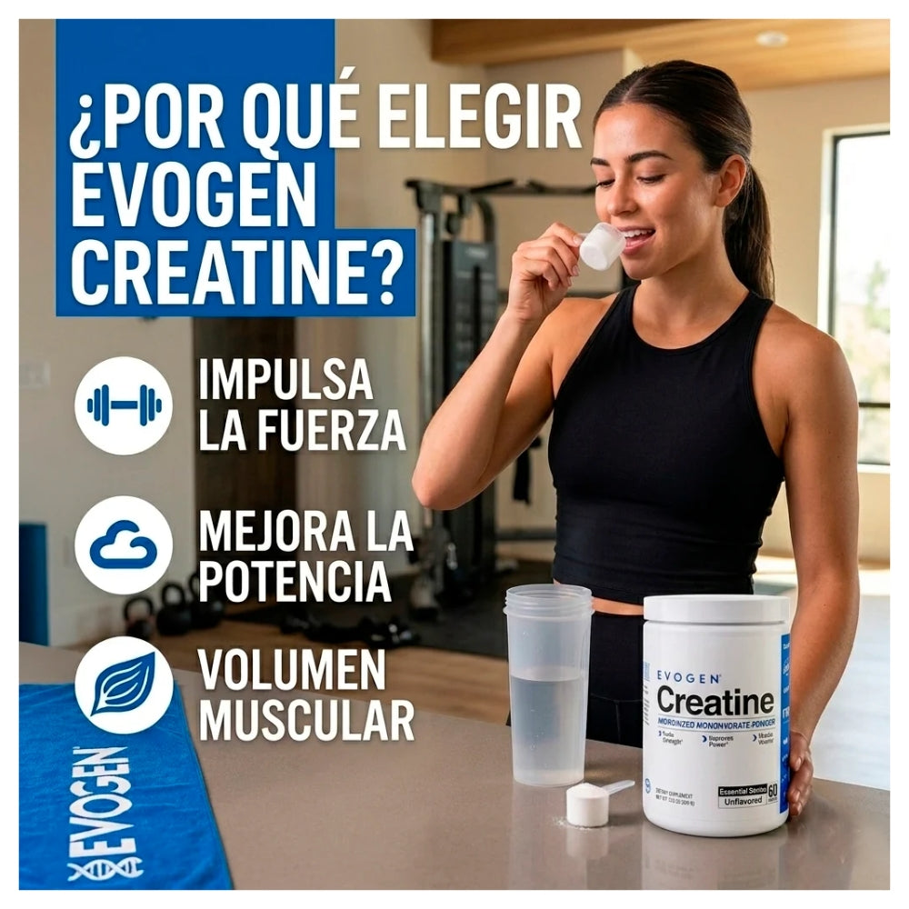 Creatina Evogen Monohydrate Micronizada 300G