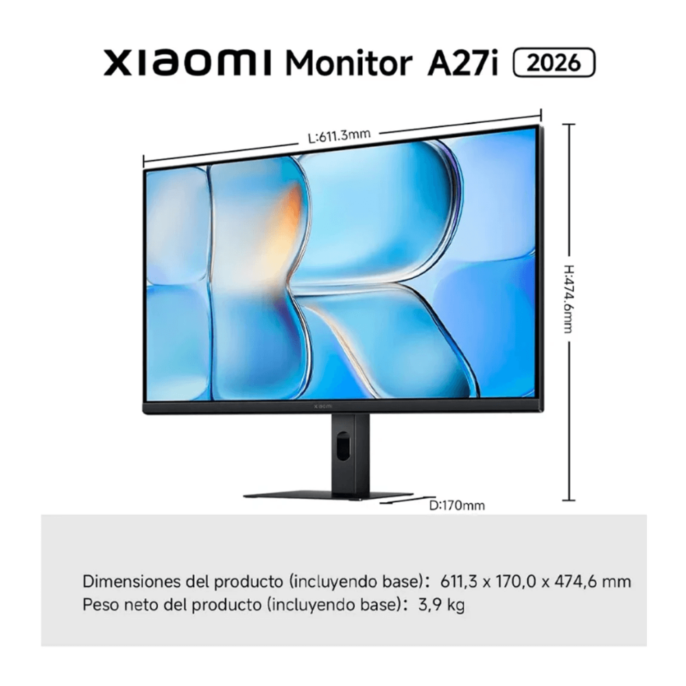 Monitor Xiaomi A27i IPS 144Hz Full HD 2026