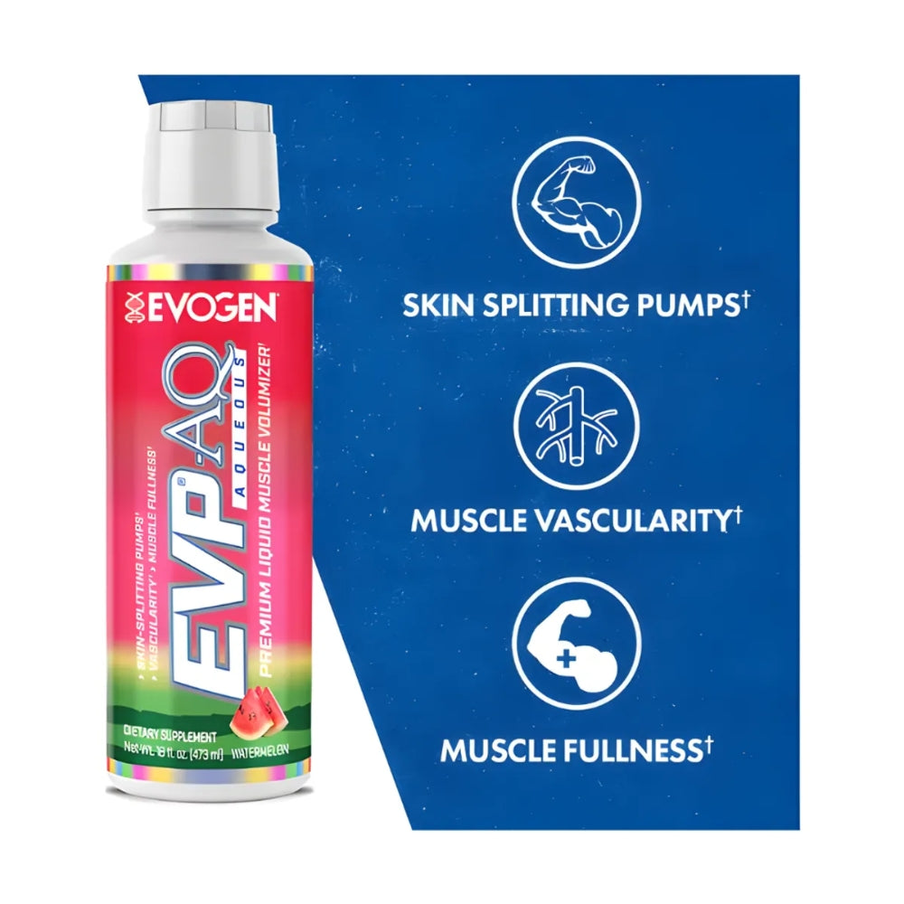 Evogen EVP AQ Glicerol Pre Entreno Líquido 473ml