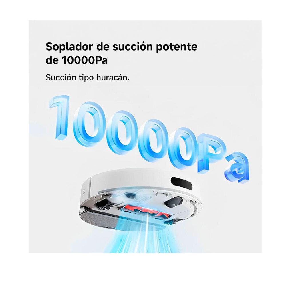 Robot Aspirador Xiaomi Vacuum H40 10000Pa Trapeador Autovaciado Blanco