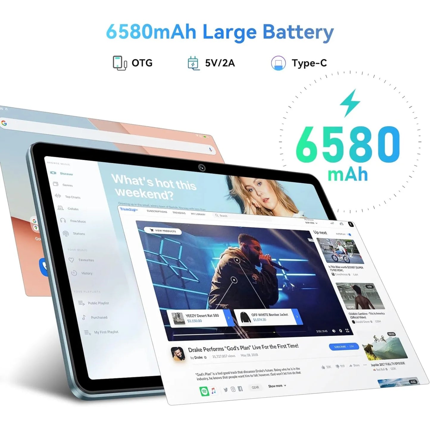 Tablet Blackview Tab 70 Twilight Blue 64GB WiFi 6 4GB RAM