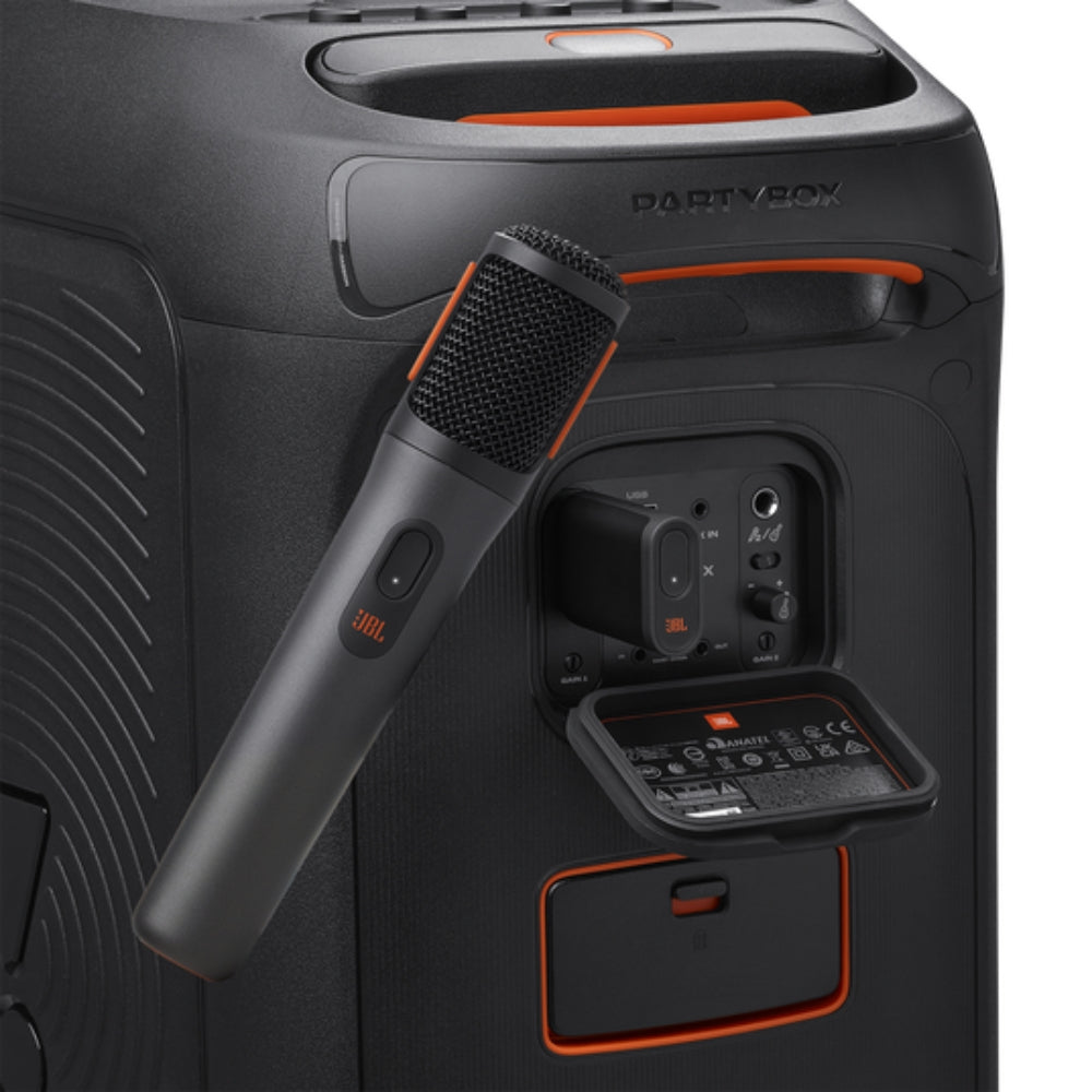 Pack Jbl Partybox Encore Essential 2 + Microfono Partybox Negro