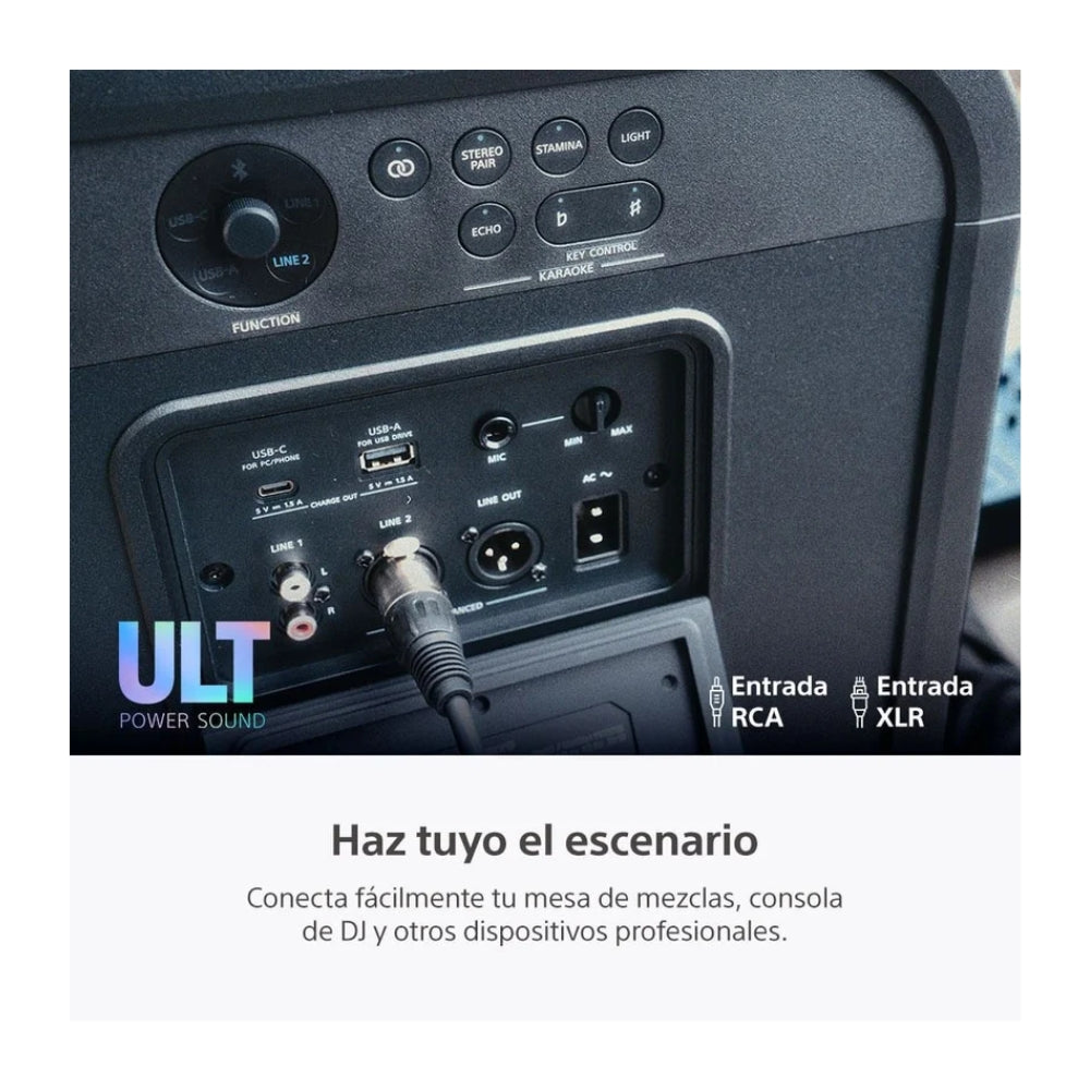 Sony Parlante Bluetooth SRS-ULT500 para fiesta ULT TOWER 5