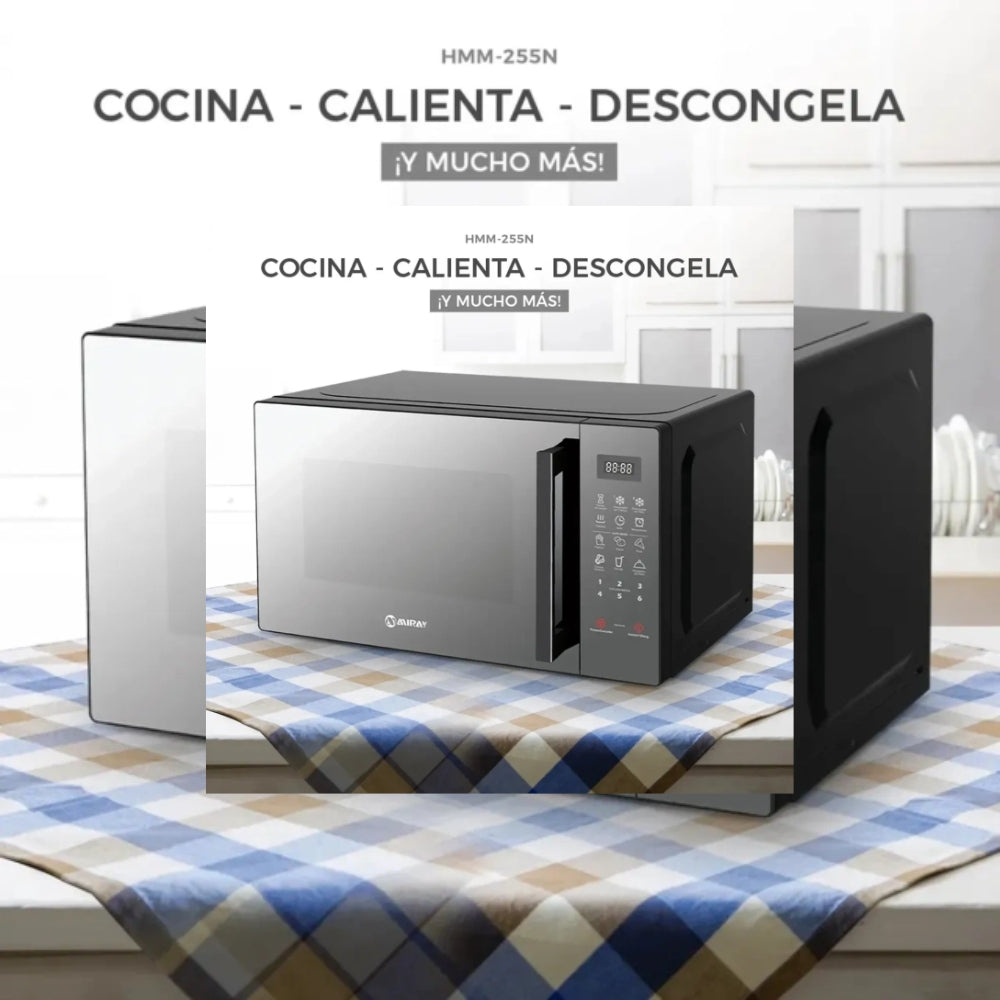 Horno microondas Miray HMM-255N 25L