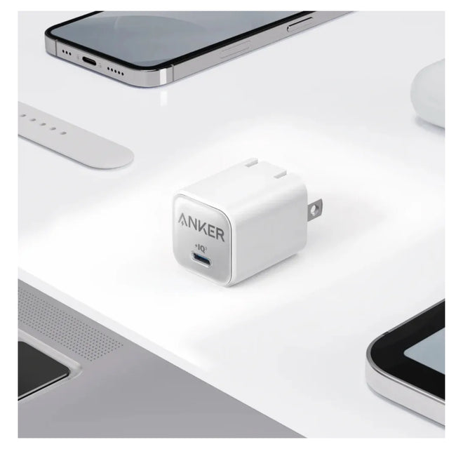 Cargador de Pared Anker 511 Ultra Compacto Nano 3 Pro 30W Blanco