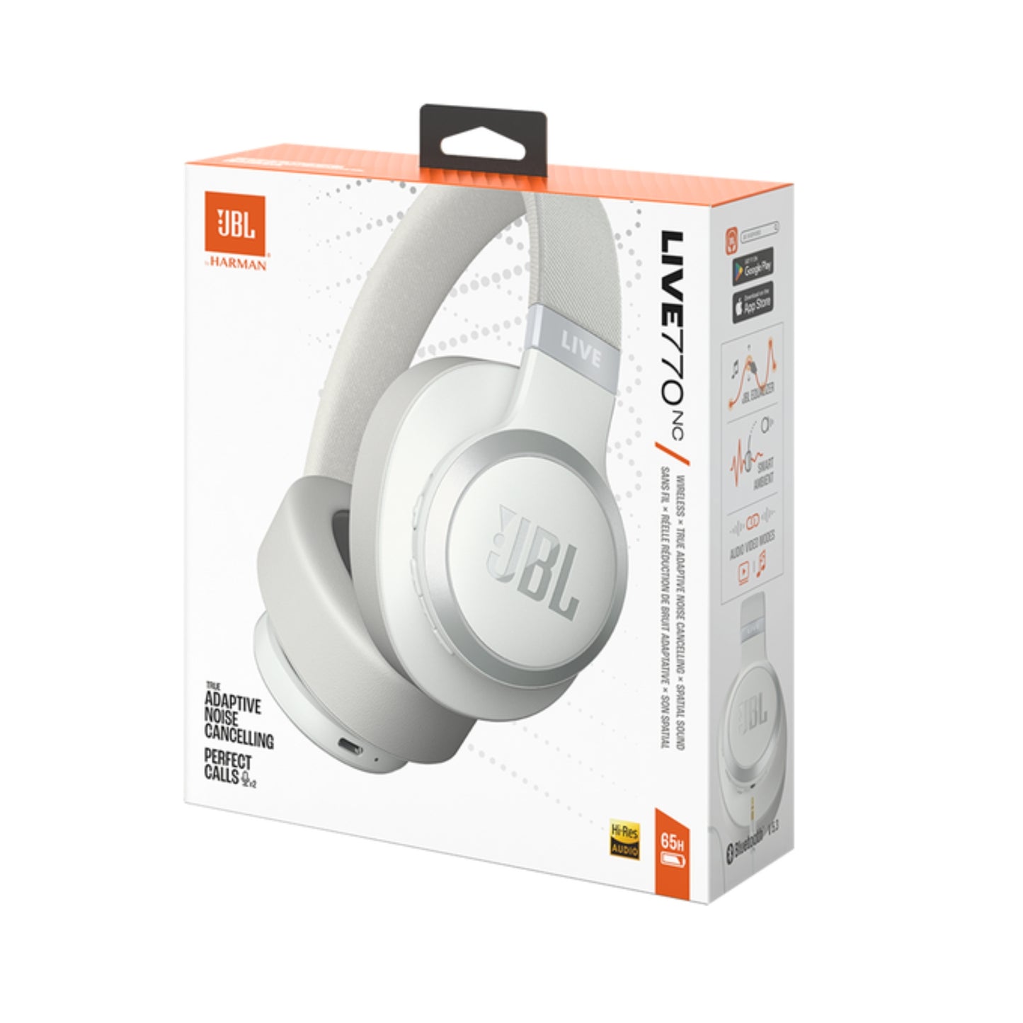 Audifono JBL Live 770NC Blanco