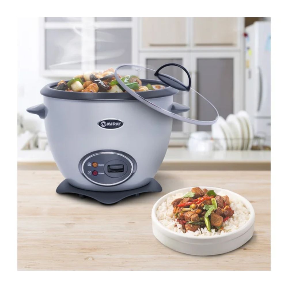 Combo Miray Olla Arrocera Gris 1.5L + Licuadora 1.5L 600W + Horno Microondas 20L