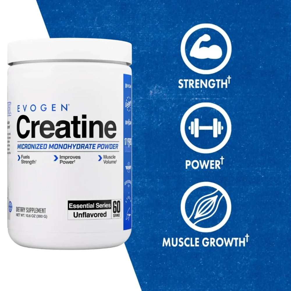 Creatina Evogen Monohydrate Micronizada 300G