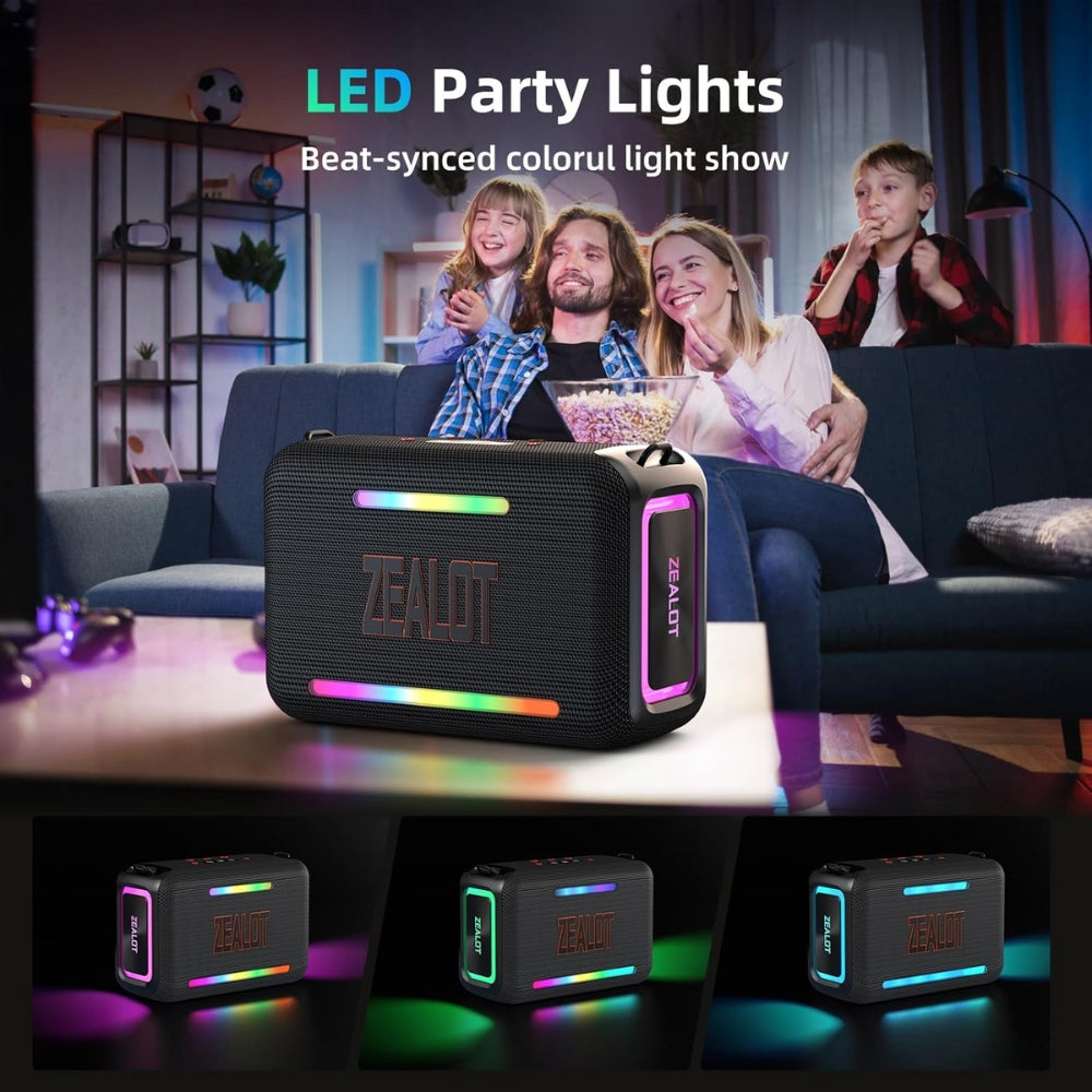 Parlante Bluetooth Zealot S95 120W Negro