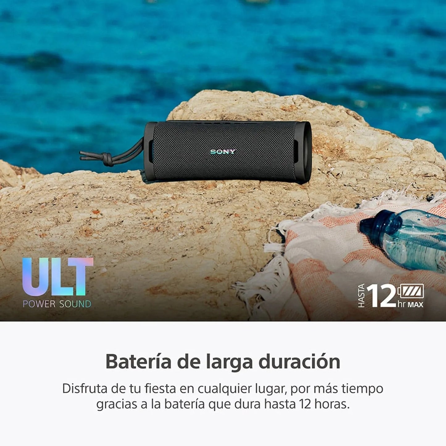Sony Parlante Bluetooth SRS-ULT10 Portátil ULT FIELD 1 Negro