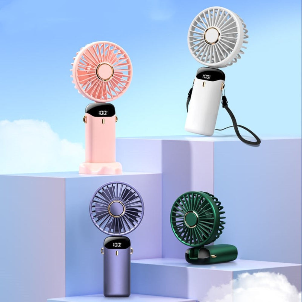 Ventilador de Mano Portatil 3 Posiciones