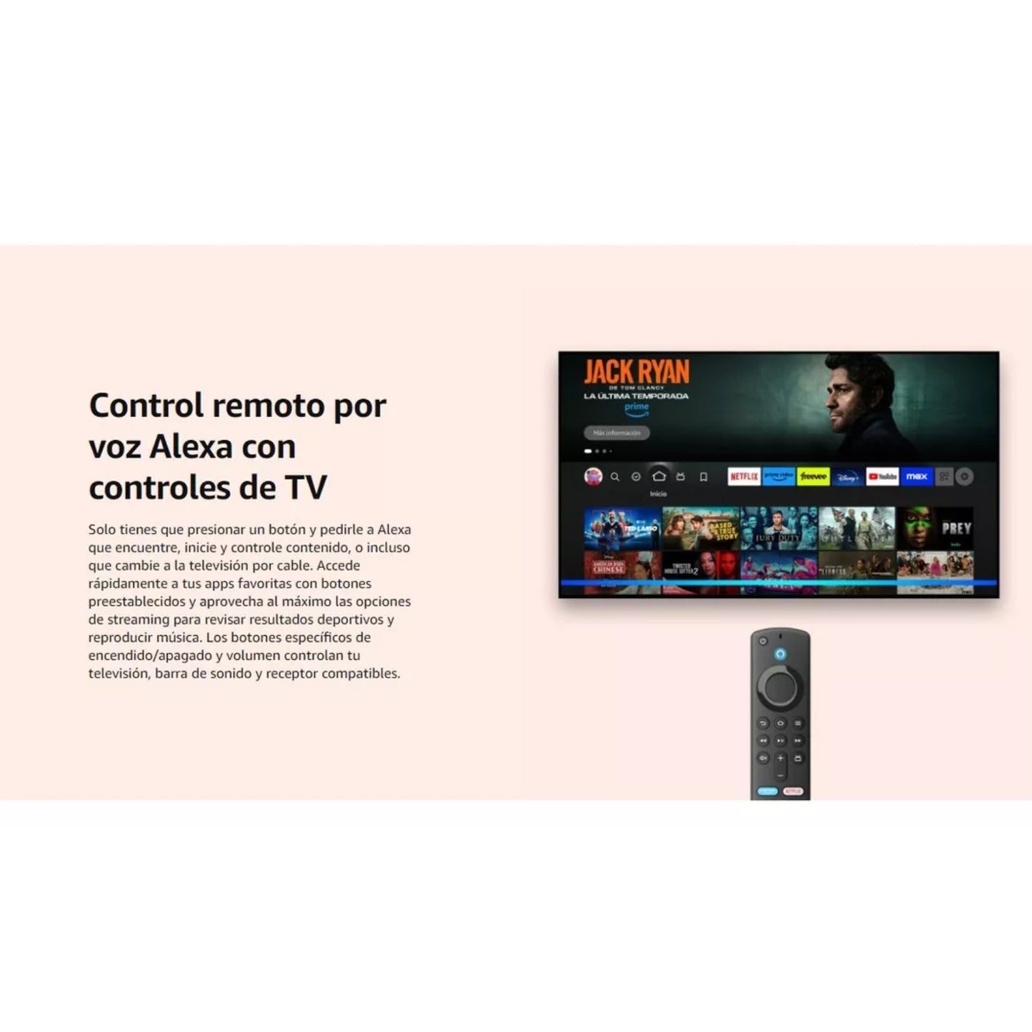 Amazon Fire TV Stick 4k Ultra HD Wi-Fi 6