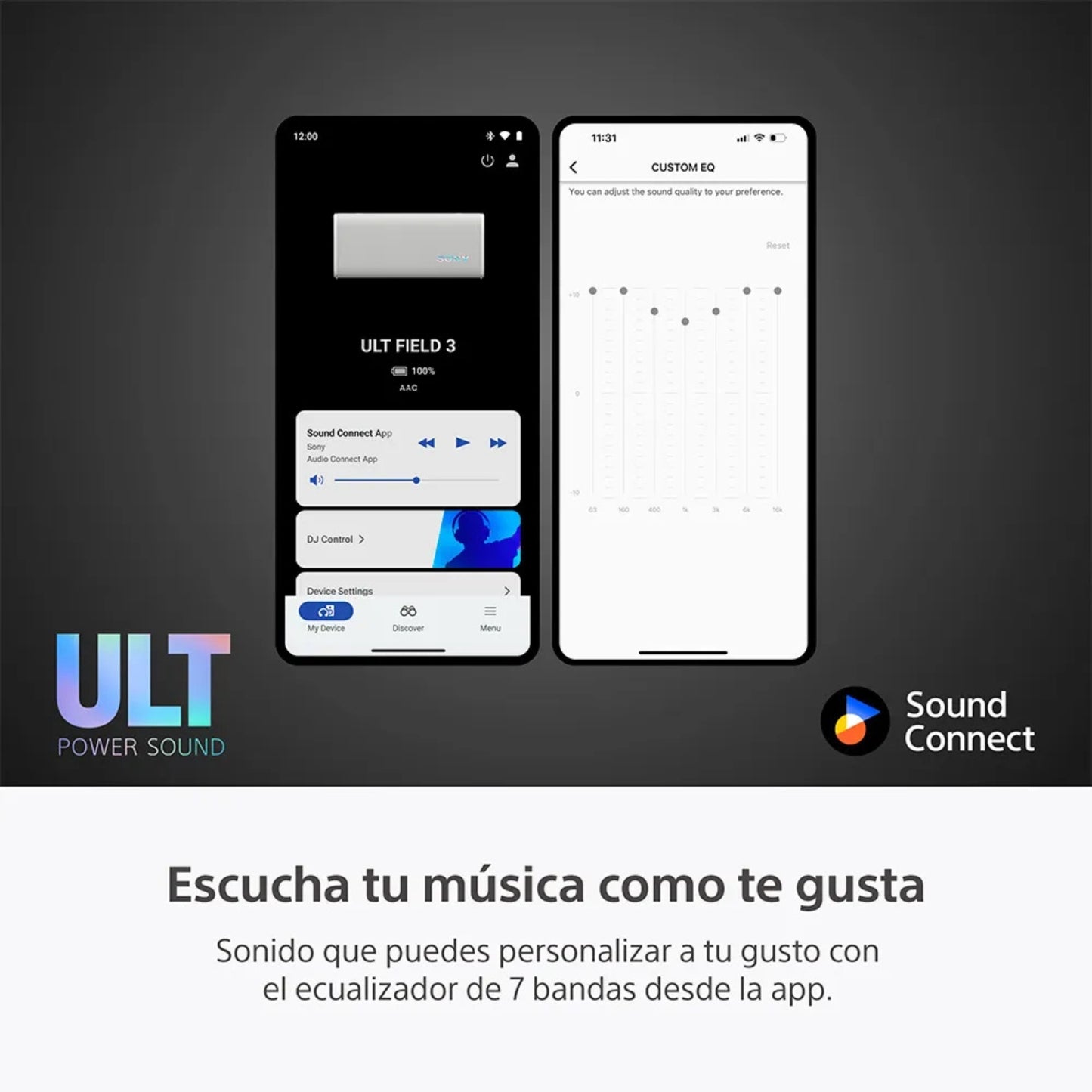 ⁠Parlante para fiesta Sony SRS-ULT30 24hrs Waterproof ULT FIELD 3 Blanco
