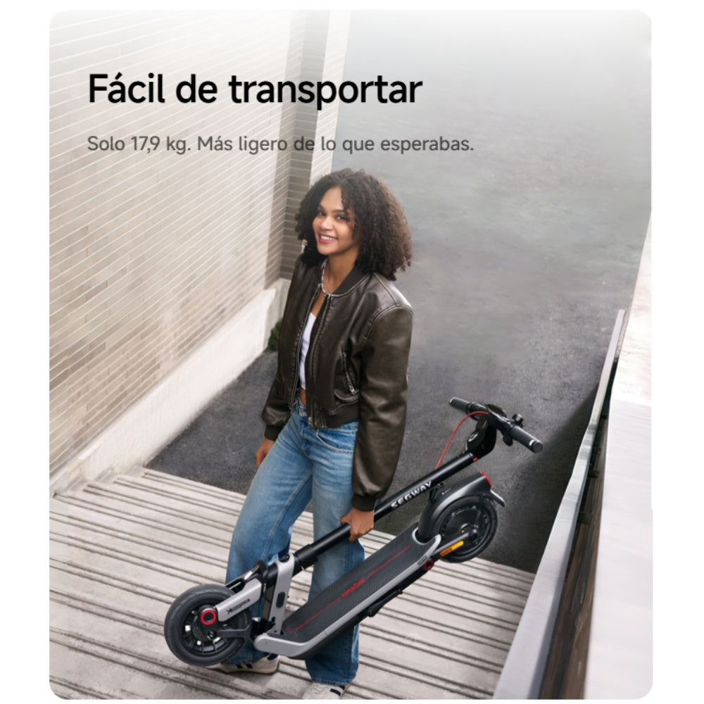 Scooter Electrico Segway E3 Pro 10" hasta 55km con ipx5