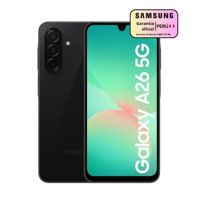 Celular Samsung Galaxy A26 Negro 128GB 6GB RAM