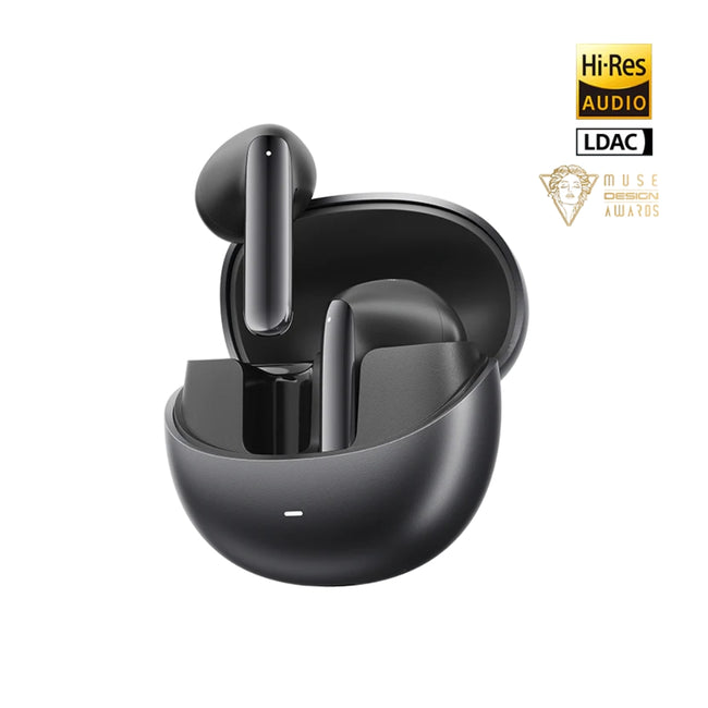 Audífono QCY Ailybuds Pro + ANC Negro 28h Hi-Res Bluetooth