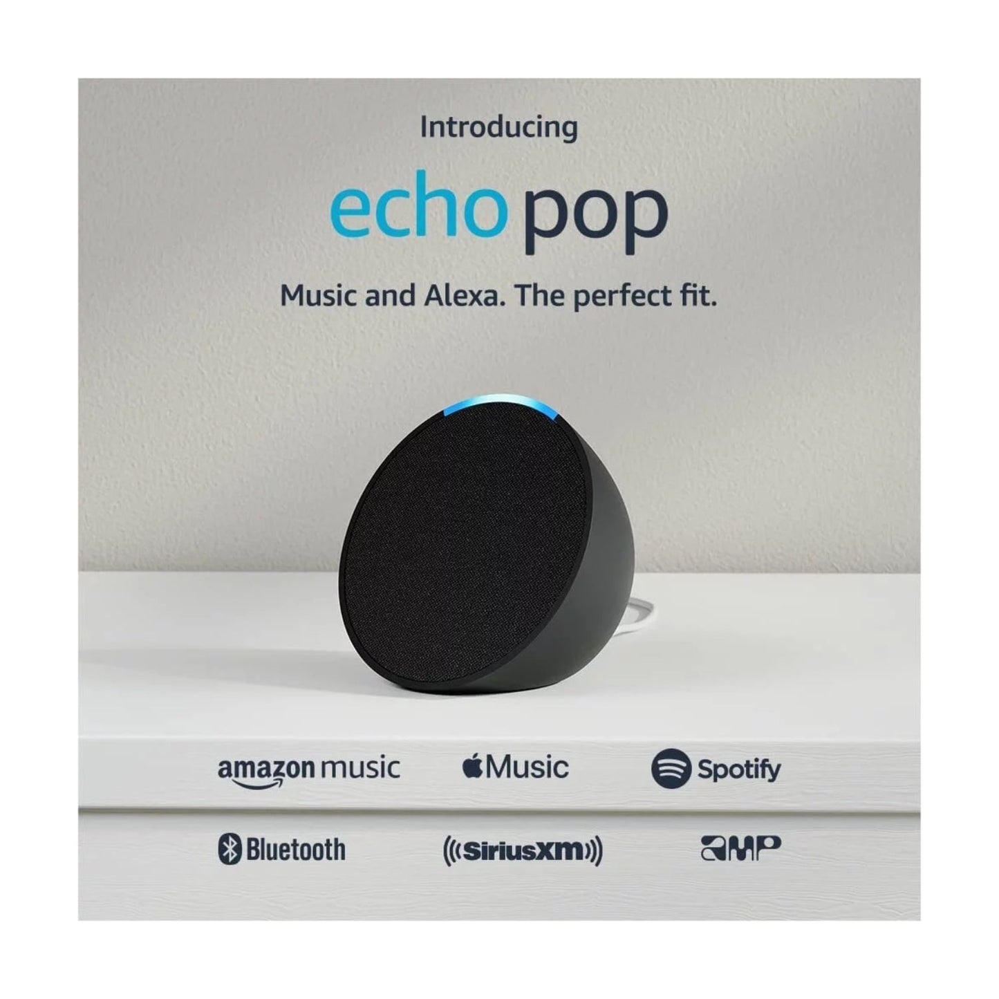 PR Amazon Echo Pop Parlante inteligente con Alexa