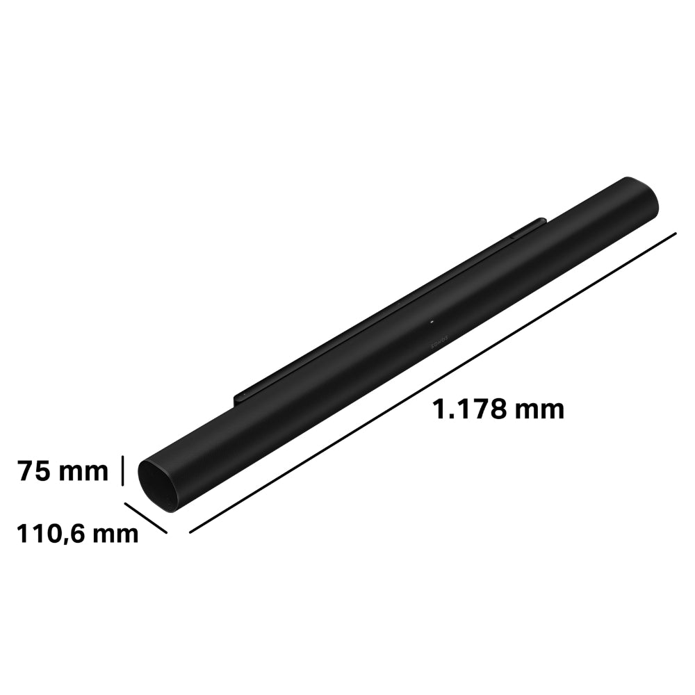 Barra de Sonido Soundbar Sonos Arc Ultra WiFi Negro