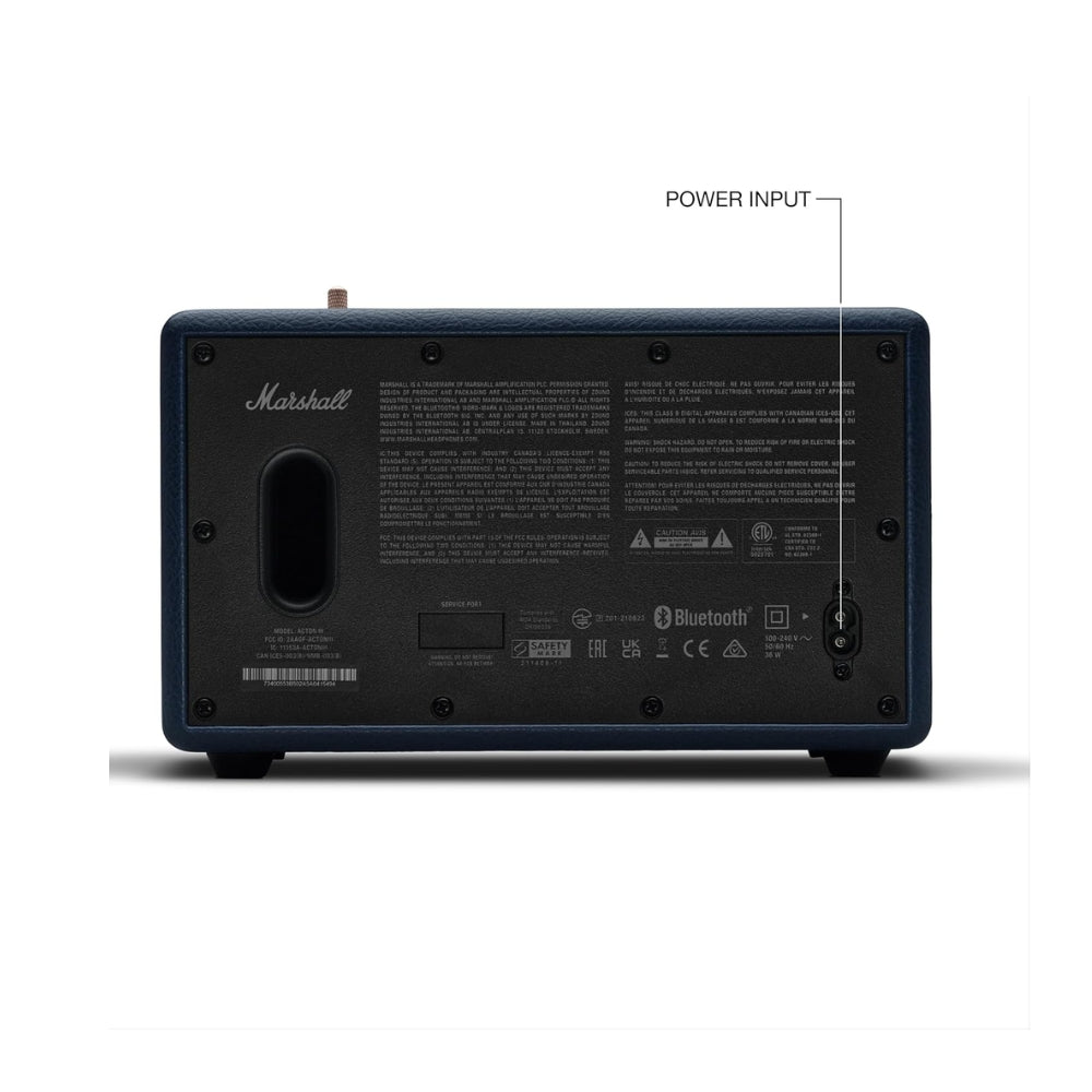 Parlante Bluetooth Marshall Acton III BT5.2 30 Watts Azul