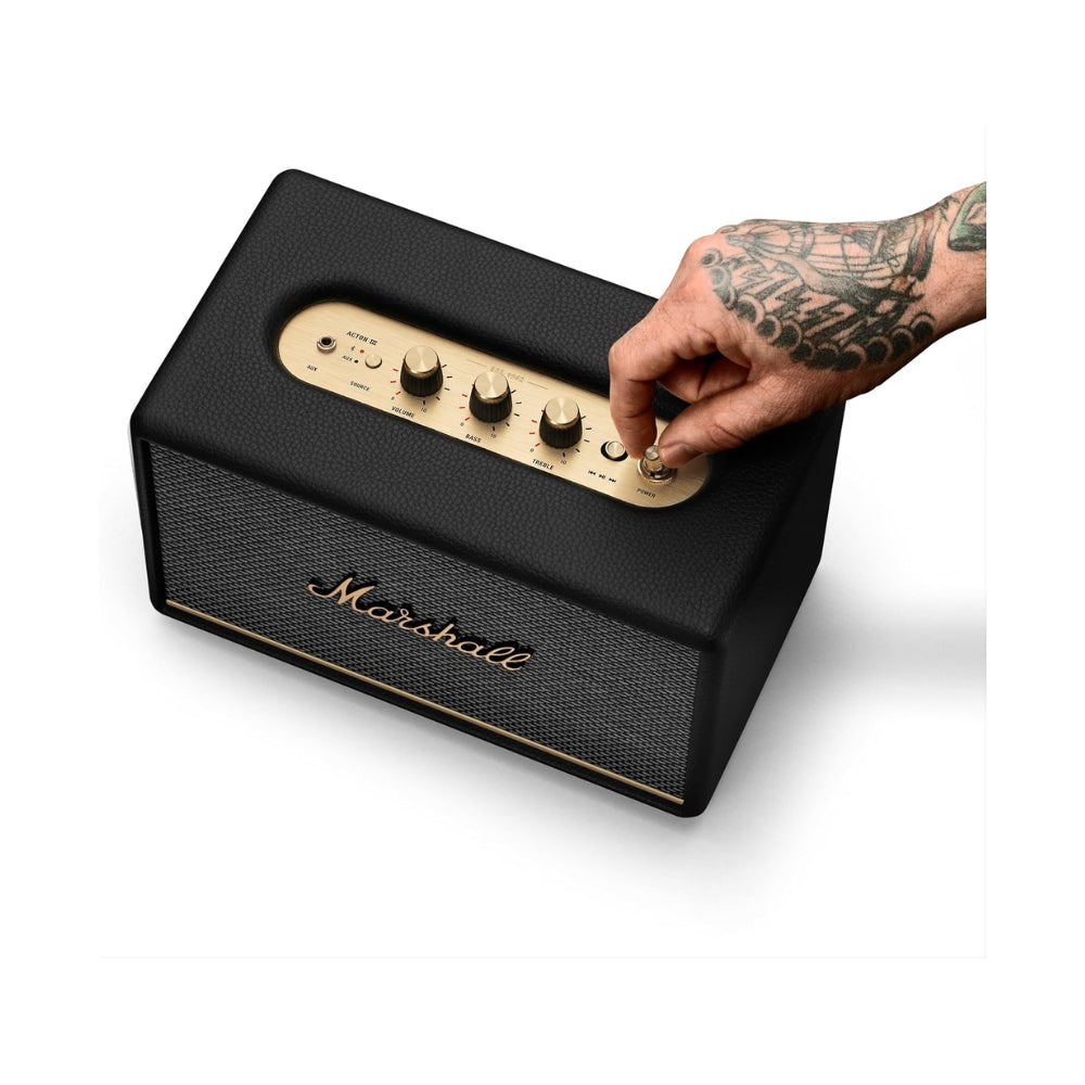 Parlante Bluetooth Marshall Acton III BT5.2 30 Watts Negro