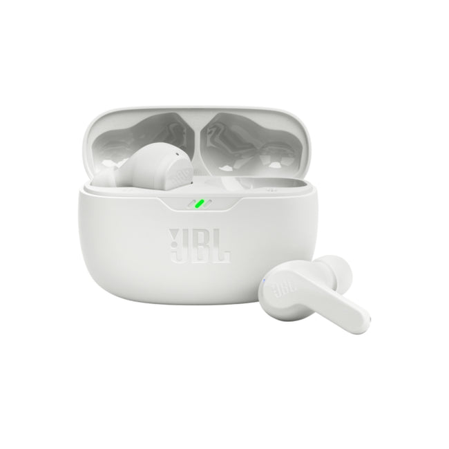 FU Audífonos Bluetooth JBL Wave Beam Blanco