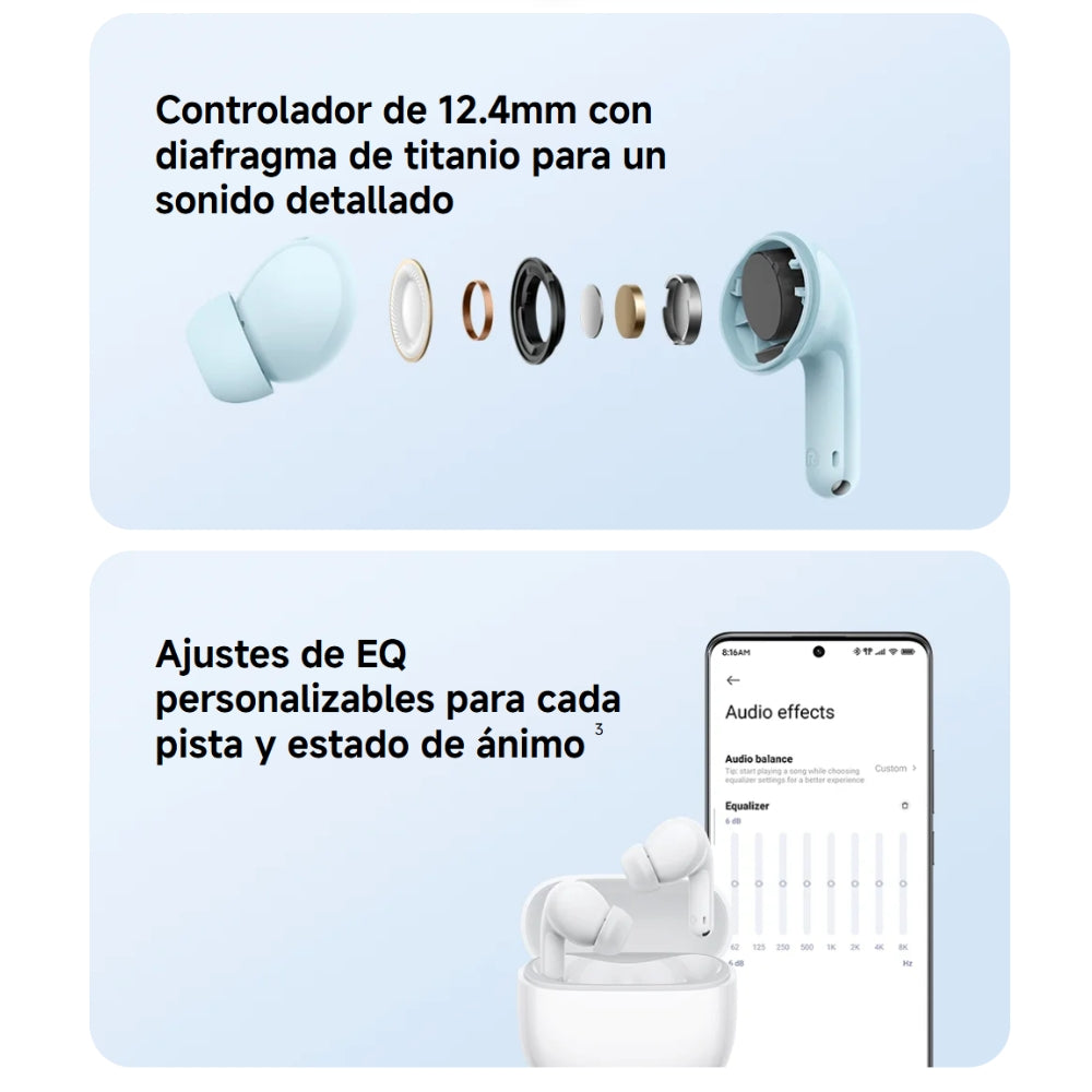 Audifonos Bluetooth Redmi Buds 8 Lite