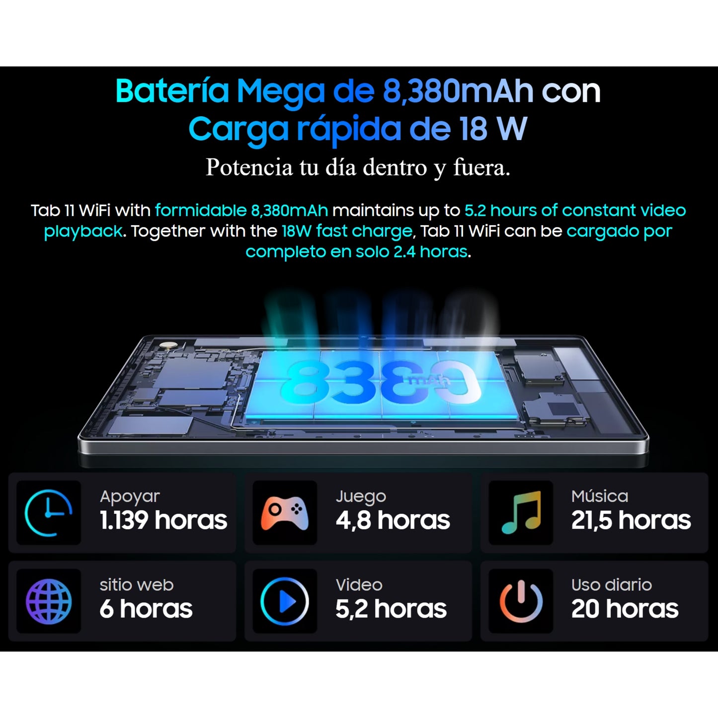 Tablet Blackview Tab 11 Wifi 128GB Space Grey 4GB RAM