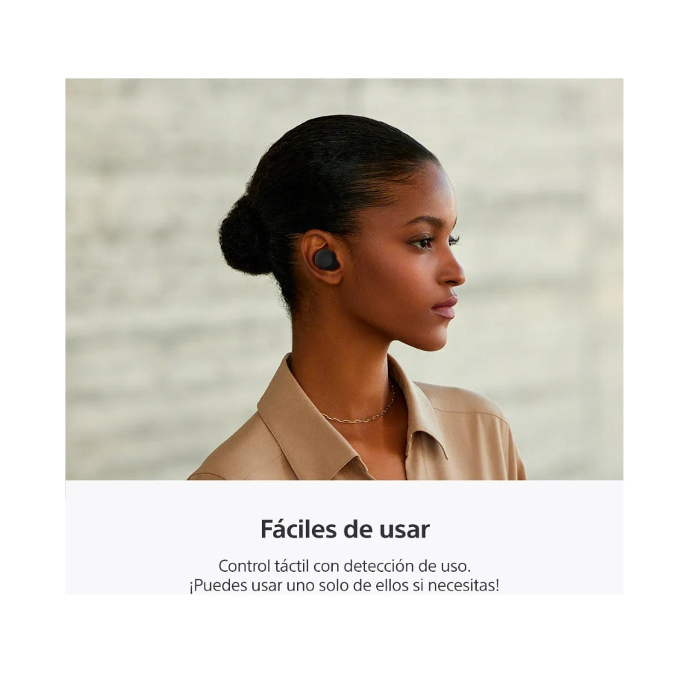 Audífonos Sony Inalámbricos Noise Cancelling In Ear WF-C710N Negro