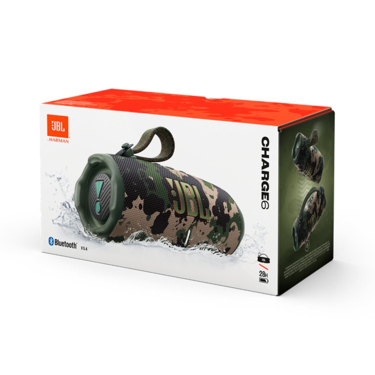 Parlante Bluetooth JBL Charge 6 28 horas - Colores