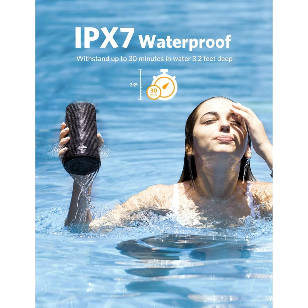 Parlante Earfun Uboom 24W Bluetooth 16h ipx7