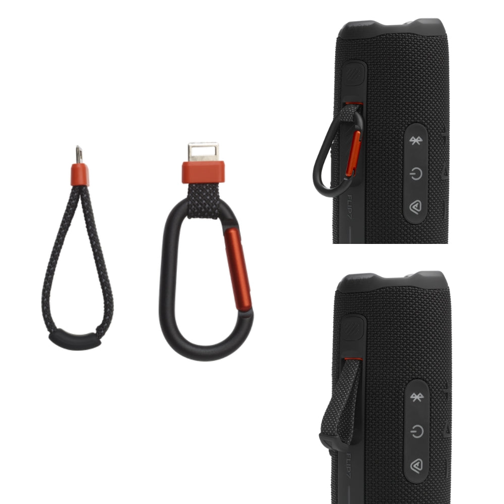 Parlante Bluetooth Portátil JBL Flip 7 Negro con AI Sound Boost