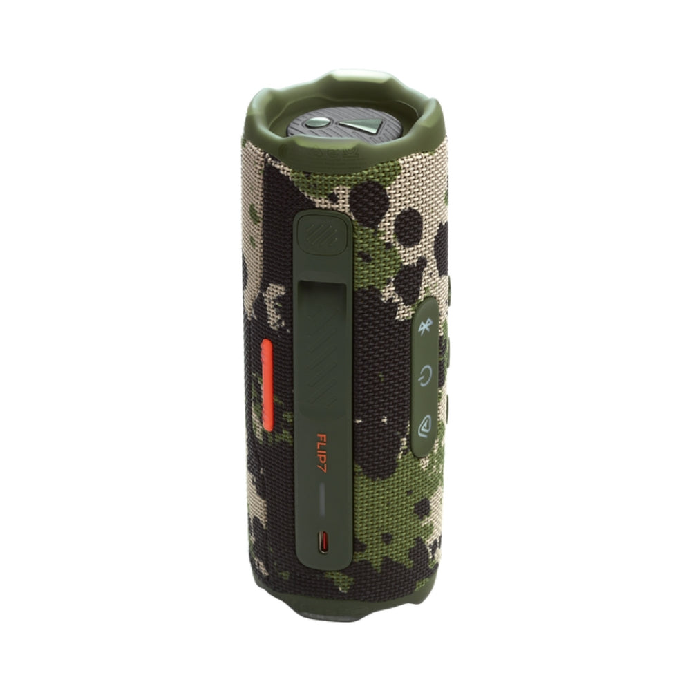 Parlante Bluetooth Portátil JBL Flip 7 Camuflado con AI Sound Boost