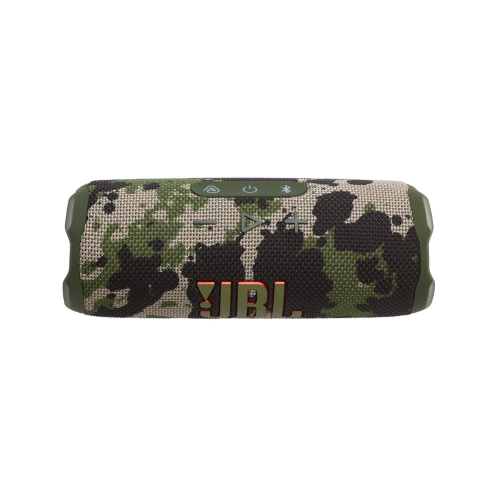 Parlante Bluetooth Portátil JBL Flip 7 Camuflado con AI Sound Boost