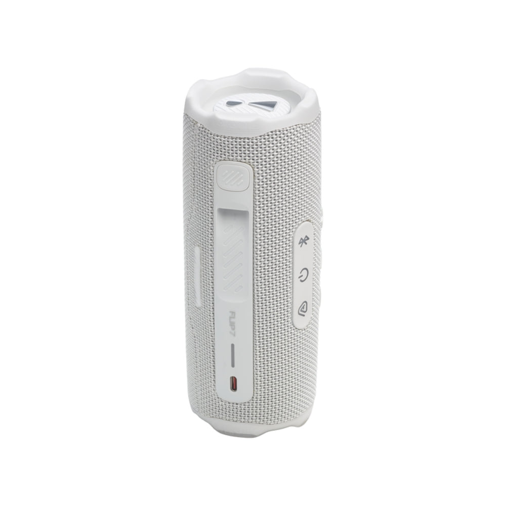 Parlante Bluetooth Portátil JBL Flip 7 Blanco con AI Sound Boost
