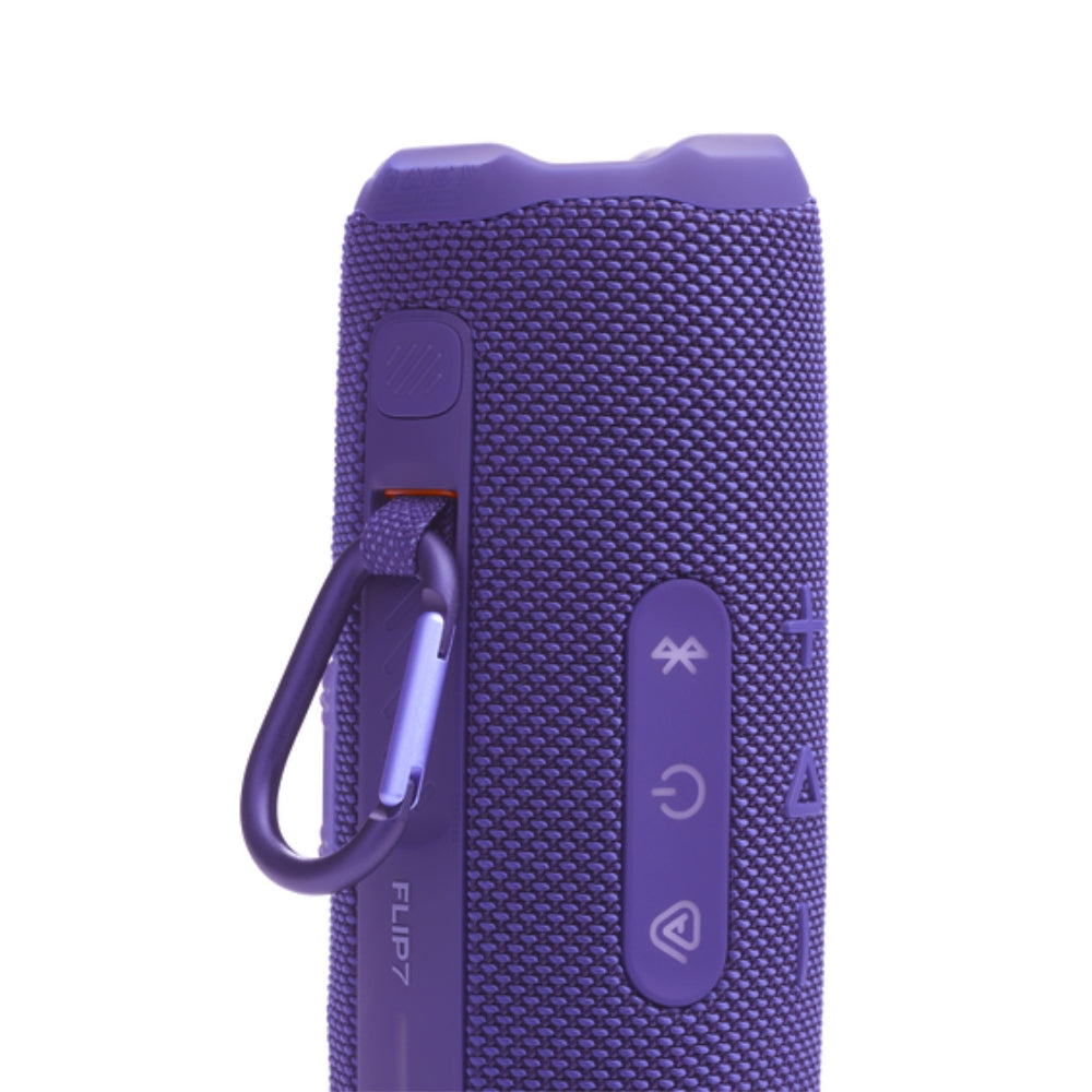 Parlante Bluetooth Portátil JBL Flip 7 Morado con AI Sound Boost